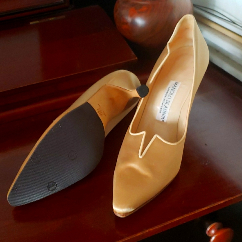 Manolo Blahnik VERO cuoio shoes